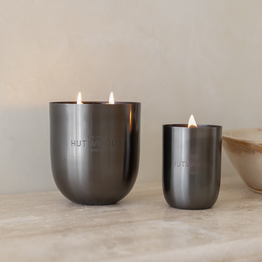 Wood Sage & Sea Salt Matte Black Vessel | Extra Large | 200+ Hours Burn Time