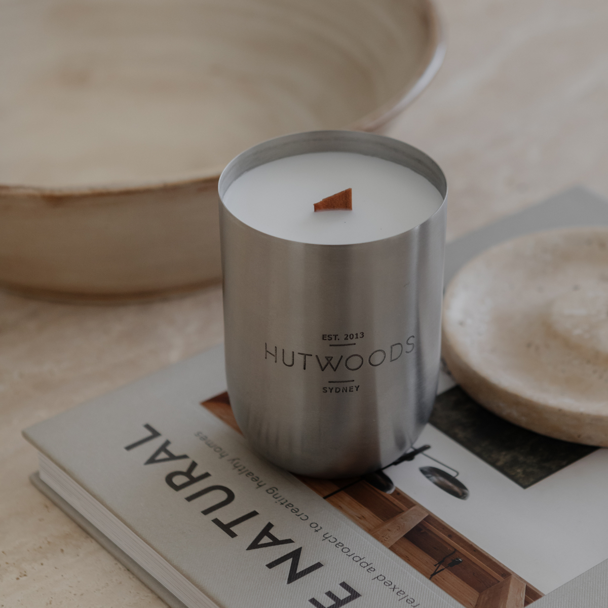 Redcurrant, Rhubarb & Juniper Silver Vessel | 80+ Hours Burn Time