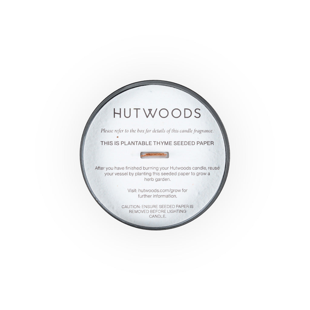 Vetiver, Leather & Cedarwood Matte Black Vessel | 80+ Hours Burn Time