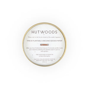 Cedar Leaf & Vanilla Bean Brass Vessel | 80+ Hours Burn Time