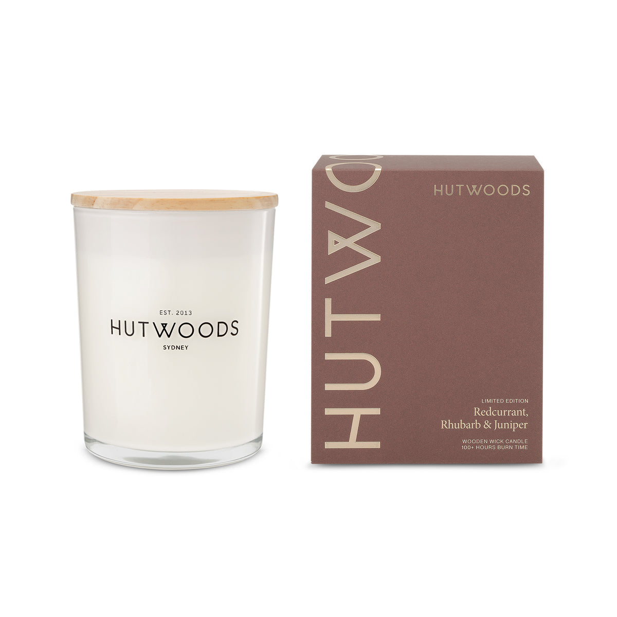 Redcurrant, Rhubarb & Juniper Candle | Large | 100+ Hours Burn Time