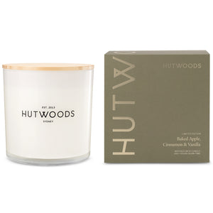 Baked Apple, Cinnamon & Vanilla Candle | Extra Large | 250+ Hours Burn Time