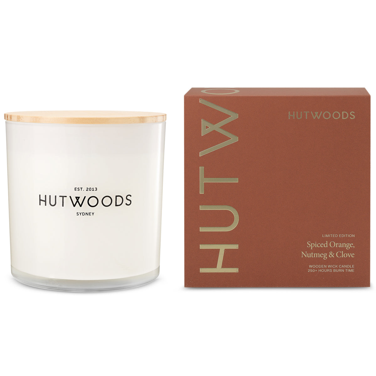 Spiced Orange, Nutmeg & Clove Candle | Extra Large | 250+ Hours Burn Time