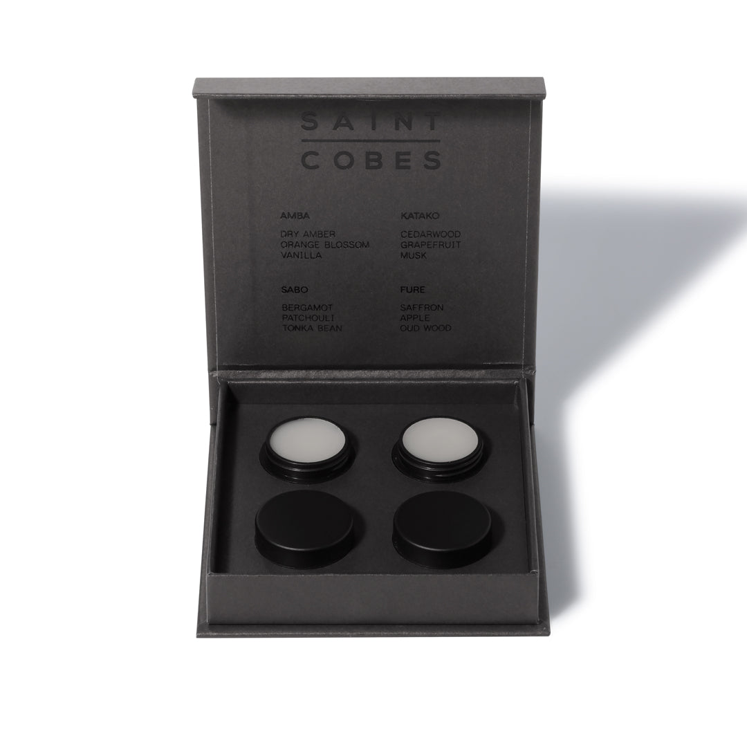 Solid Parfum Discovery 4-Set | Noir