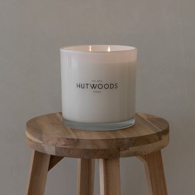 Tobacco Leaf & Amber Candle | Extra Large | 250+ Hours Burn Time