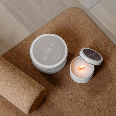Leather & Oud Travel Candle | 25+ Hours Burn Time