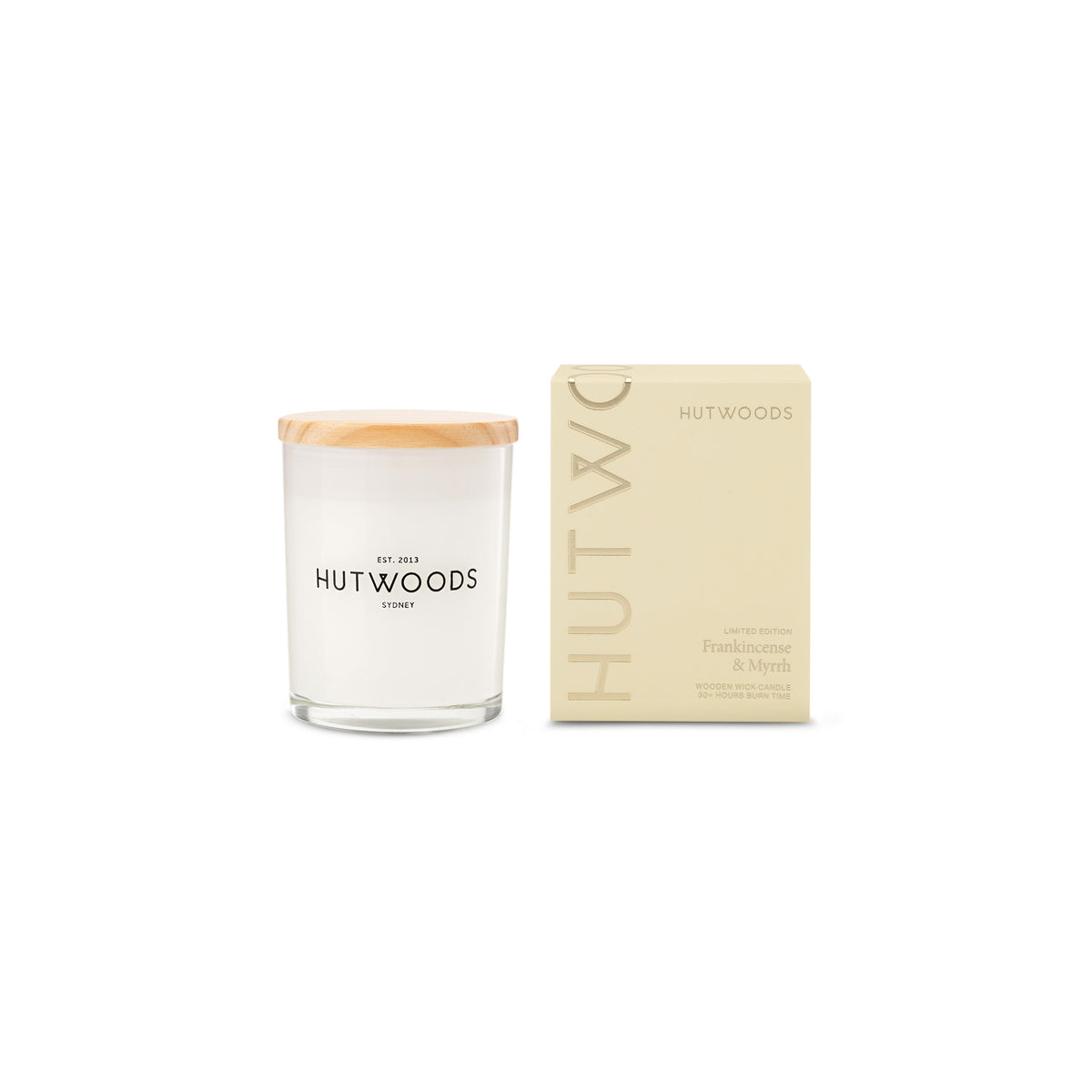 Frankincense & Myrrh Candle | Small | 30+ Hours Burn Time