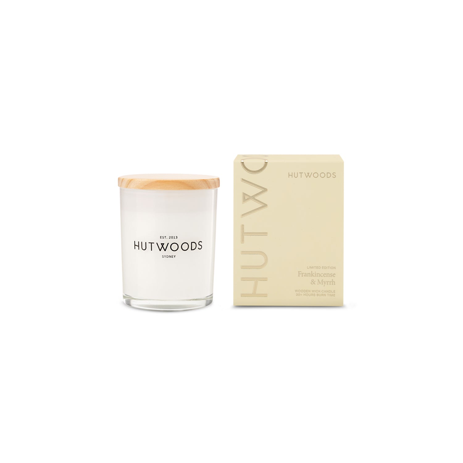 Frankincense & Myrrh Candle | Small | 30+ Hours Burn Time