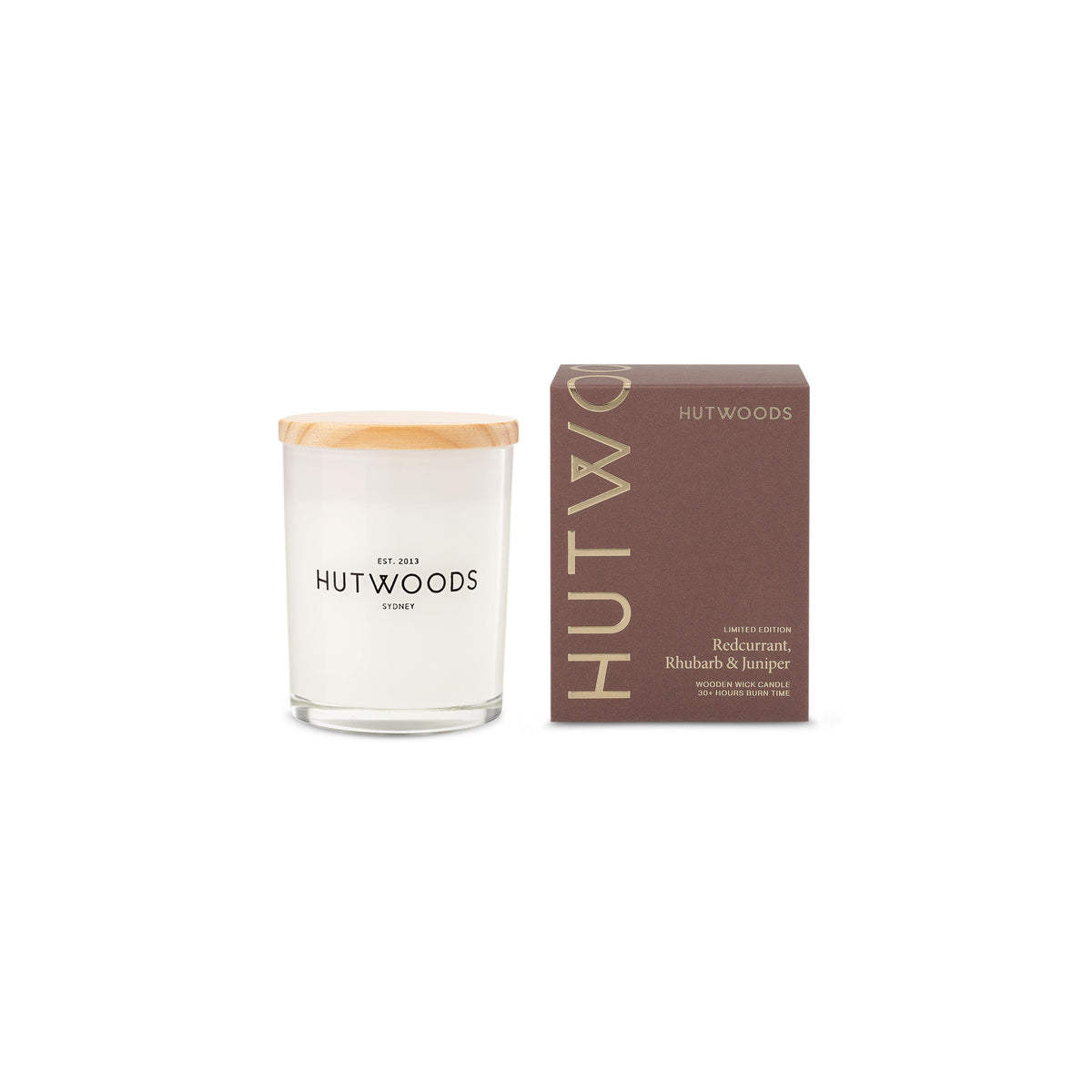 Redcurrant, Rhubarb & Juniper Candle | Small | 30+ Hours Burn Time