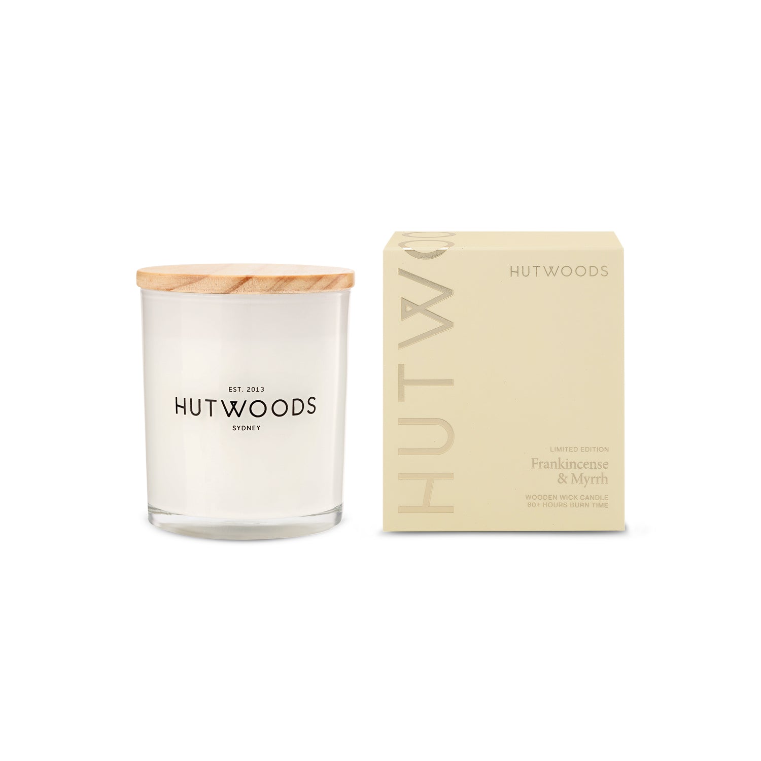 Frankincense & Myrrh Candle | Medium | 60+ Hours Burn Time