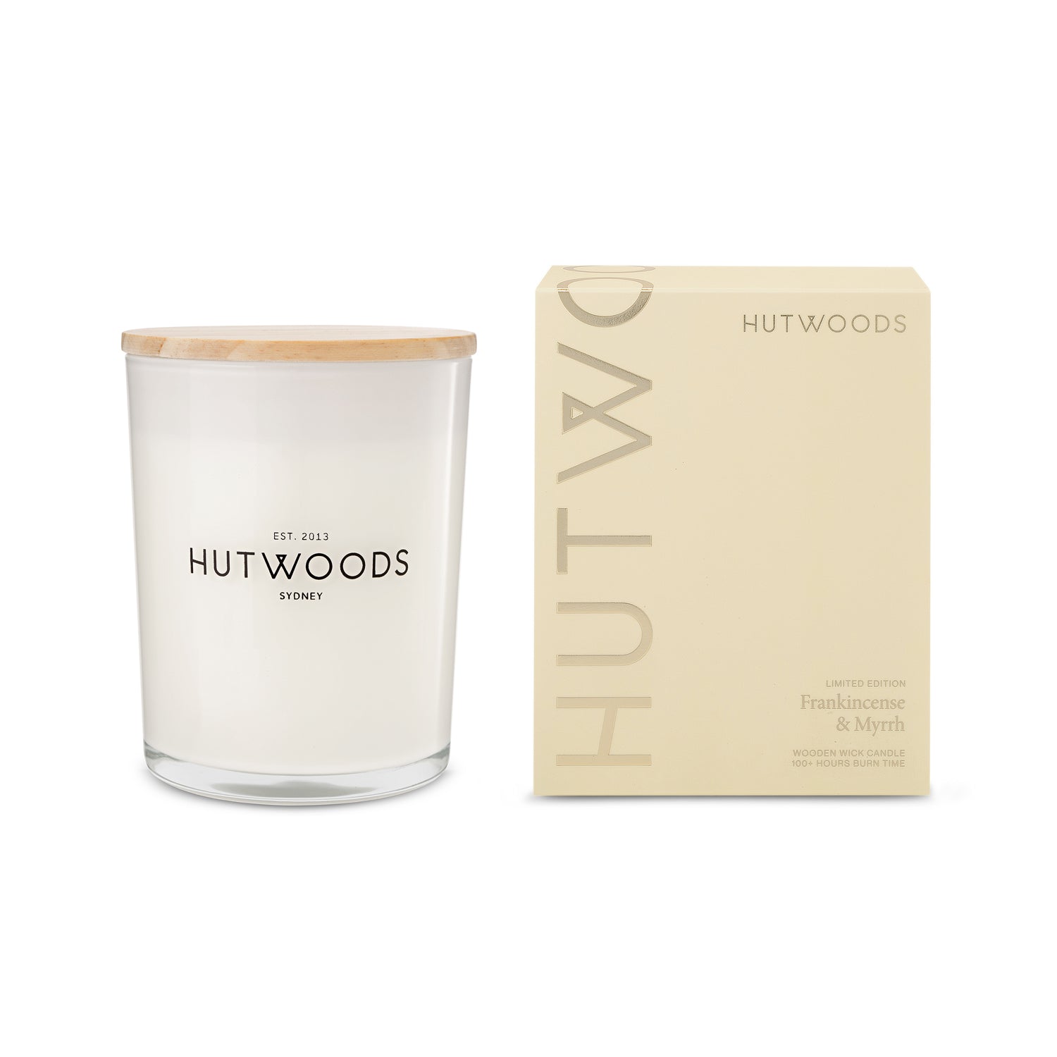 Frankincense & Myrrh Candle | Large | 100+ Hours Burn Time