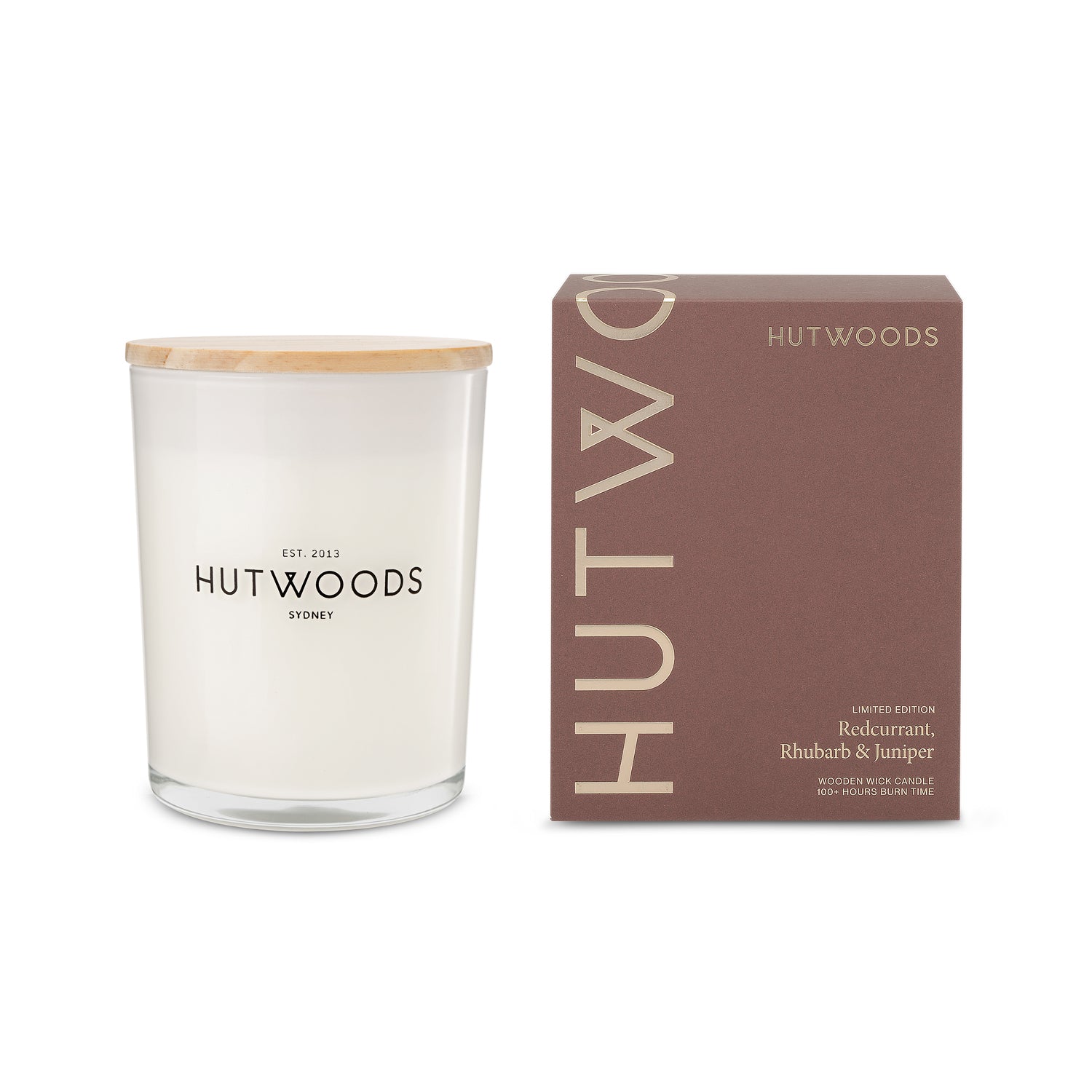 Redcurrant, Rhubarb & Juniper Candle | Large | 100+ Hours Burn Time