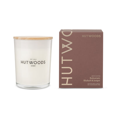 Redcurrant, Rhubarb & Juniper Candle | Large | 100+ Hours Burn Time