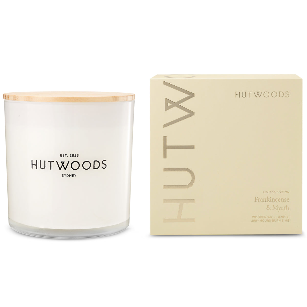 Frankincense & Myrrh Candle | Extra Large | 250+ Hours Burn Time