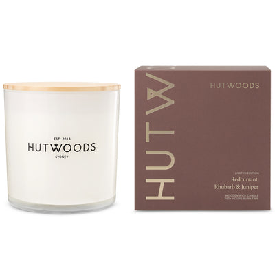 Redcurrant, Rhubarb & Juniper Candle | Extra Large | 250+ Hours Burn Time