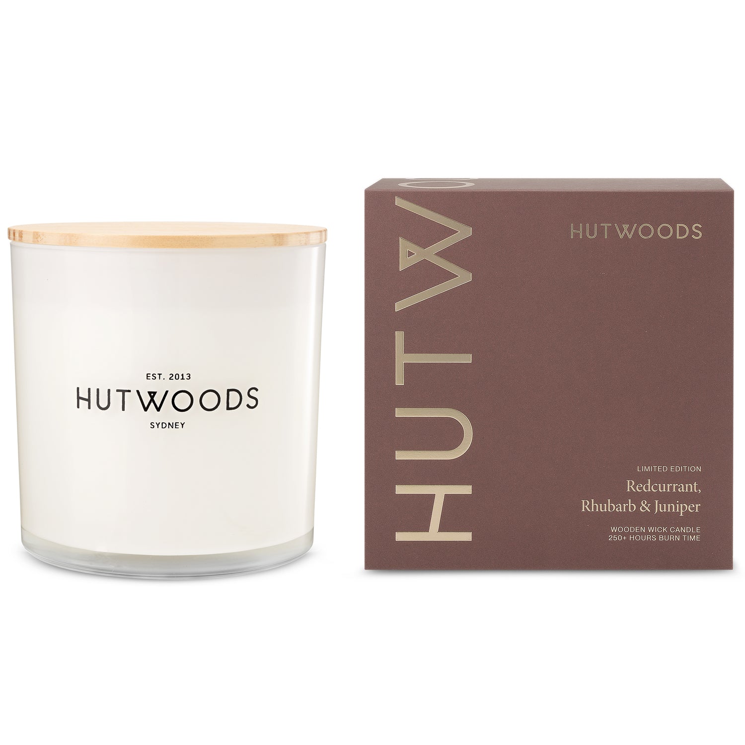 Redcurrant, Rhubarb & Juniper Candle | Extra Large | 250+ Hours Burn Time